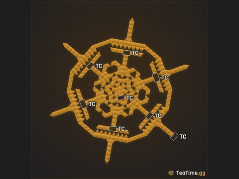Foundation footprint of The Cube Halo
