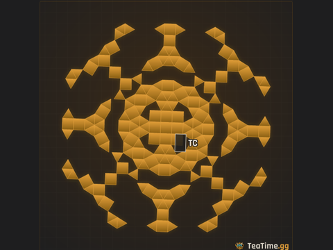 Foundation footprint of Quad Sentry