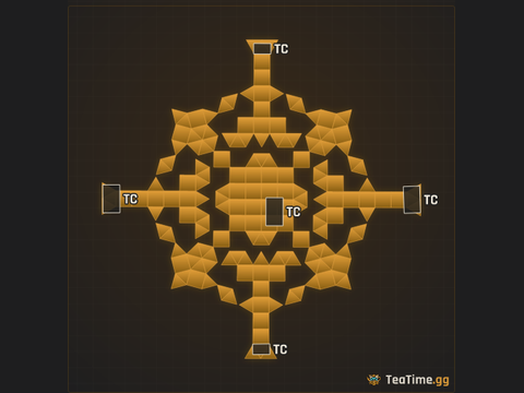 Foundation footprint of Junk Crucible