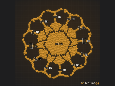 Foundation footprint of ARMAGANDON V2