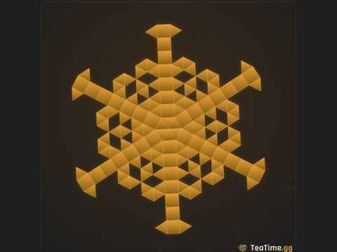 Foundation footprint of Brawler Cupola