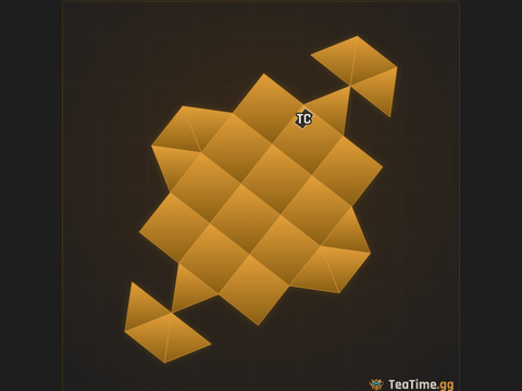 Foundation footprint of Hydro Horns