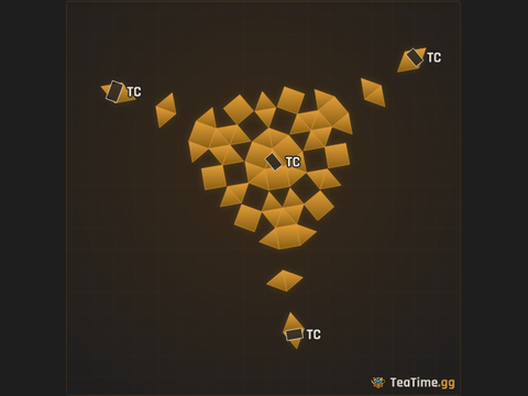 Foundation footprint of Phantom