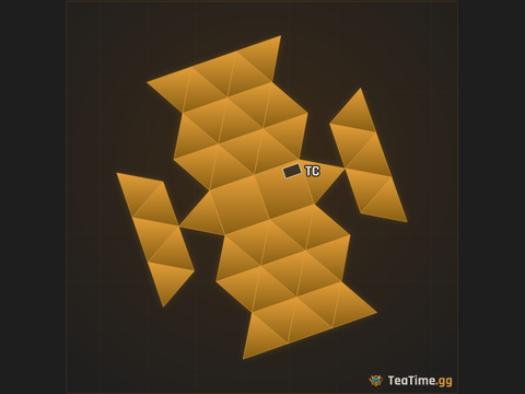 Foundation footprint of Smelter Thimble