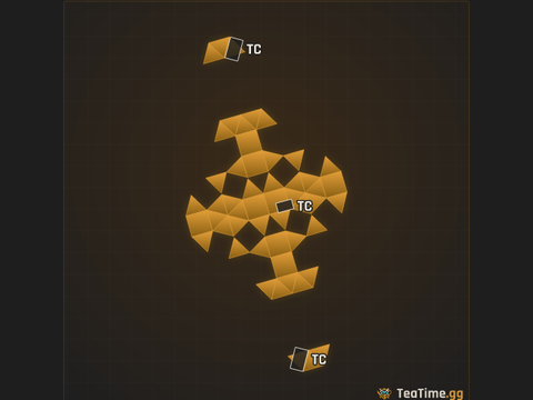 Foundation footprint of Toasty Mage