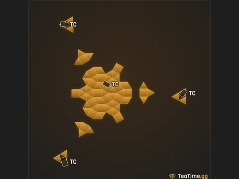 Foundation footprint of Nemesis