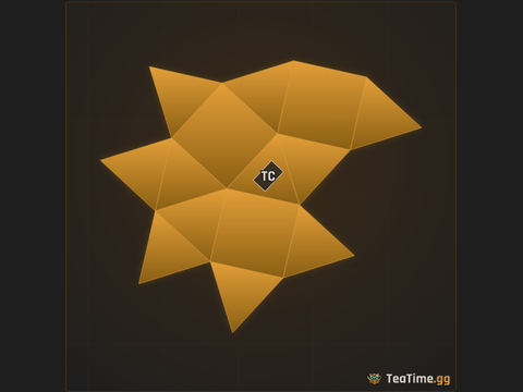 Foundation footprint of Starlet Prism