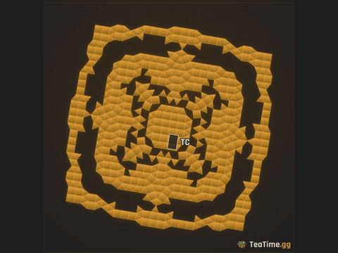 Foundation footprint of The Watch Terraces