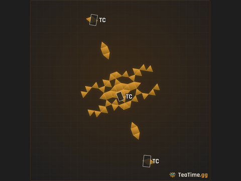 Foundation footprint of Pivot Bailey