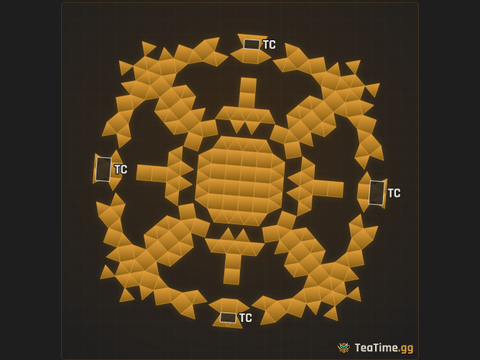 Foundation footprint of The Oni | By Absorb