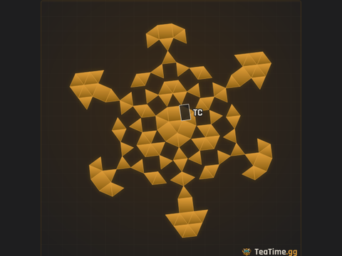 Foundation footprint of TSUNAMI V3