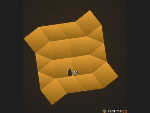 Foundation footprint of Serenity 2.5
