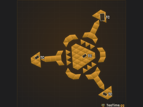 Foundation footprint of Phantom