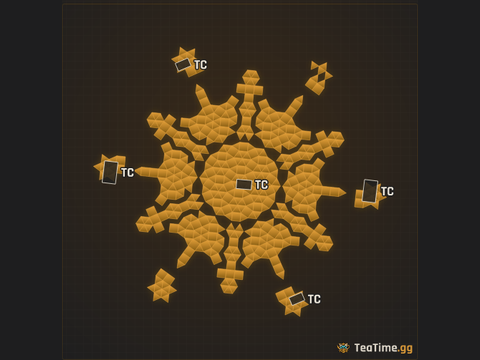 Foundation footprint of Monarch Star
