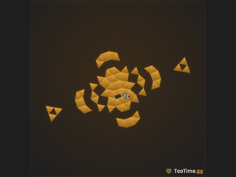 Foundation footprint of Gale Sentry