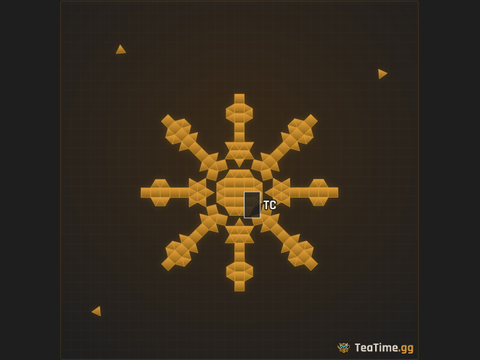 Foundation footprint of The Cog Bloom