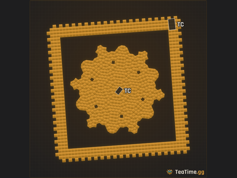 Foundation footprint of Yoda v1