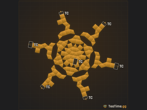 Foundation footprint of The Squid