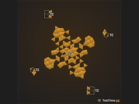 Foundation footprint of The Mill Nest