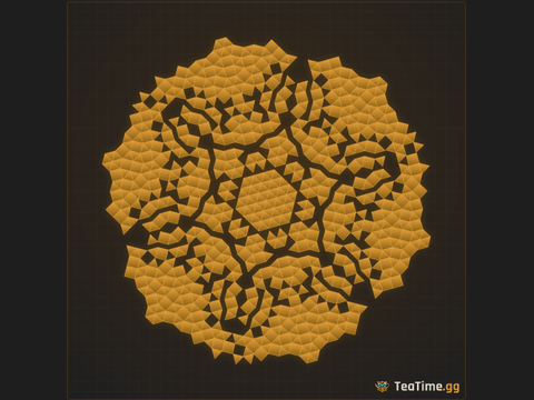 Foundation footprint of Lace Mandala
