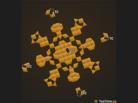 Foundation footprint of Lattice Derrick
