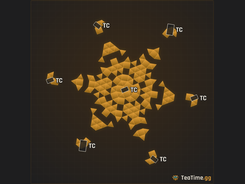 Foundation footprint of The Starion