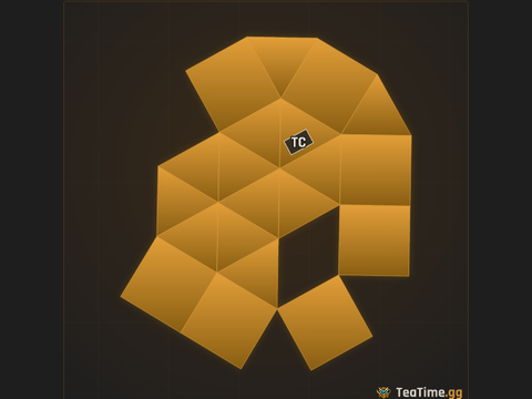 Foundation footprint of SOLO'S BLESSING