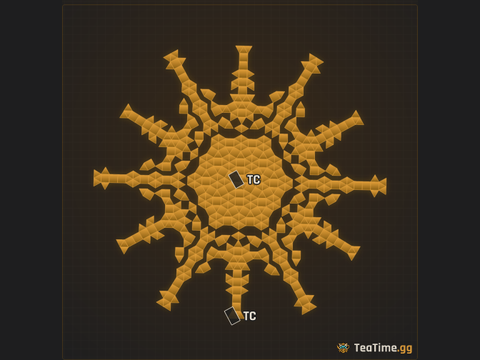 Foundation footprint of Lattice Shuriken