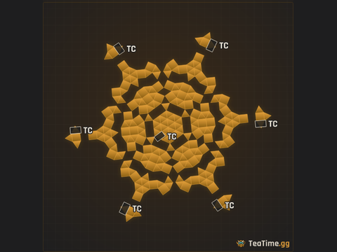 Foundation footprint of Ghoster V2