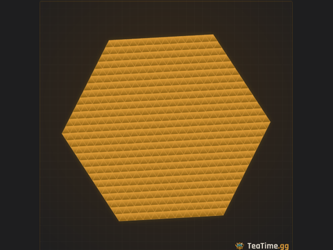 Foundation footprint of Imperial Needle
