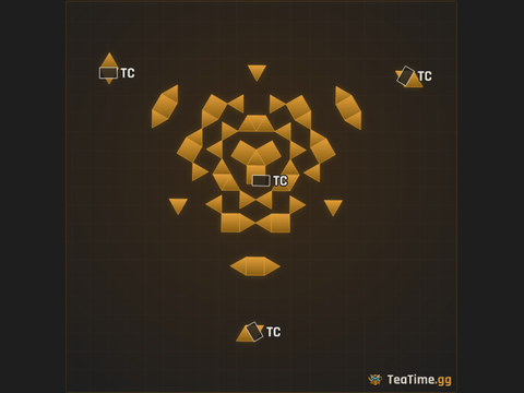 Foundation footprint of Trio Saber