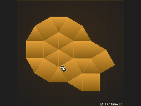 Foundation footprint of Helical Shard