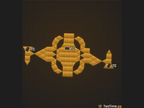 Foundation footprint of Ringwall Crucible