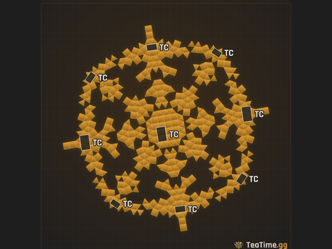 Foundation footprint of Lattice Thicket