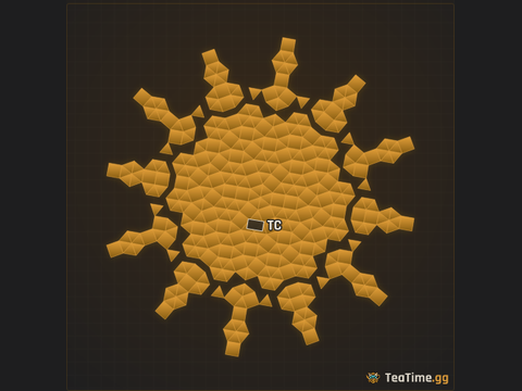 Foundation footprint of Turbine Halo