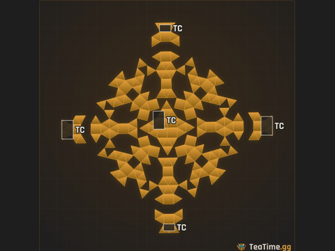 Foundation footprint of THE COREXITY mini