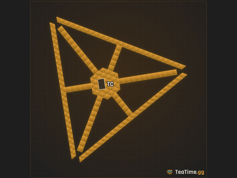 Foundation footprint of Triad Dreadnought