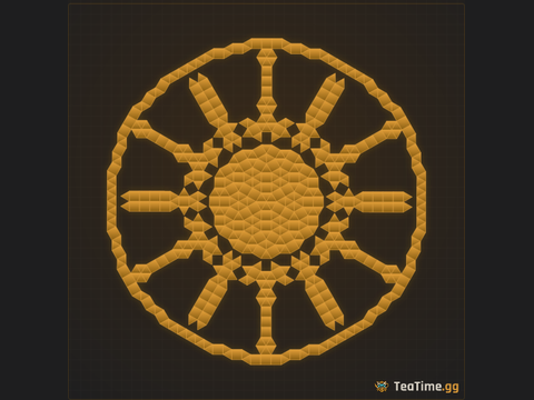 Foundation footprint of Sovereign Cogwheel