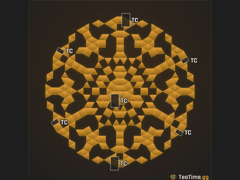 Foundation footprint of New Inferno