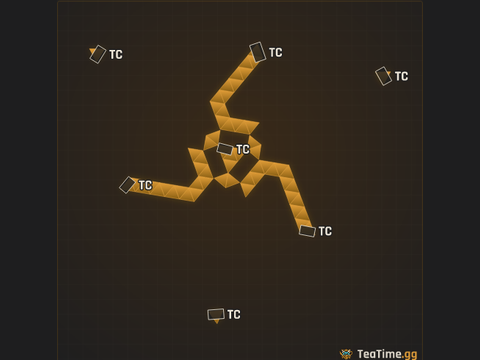 Foundation footprint of Tycho