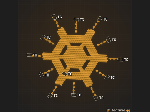 Foundation footprint of The Starforge