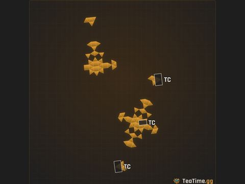 Foundation footprint of Scrap Cutter