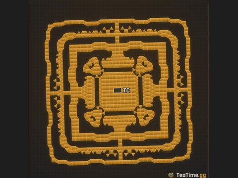 Foundation footprint of Tapestry Grid