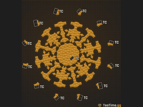 Foundation footprint of SNOWMAN V3