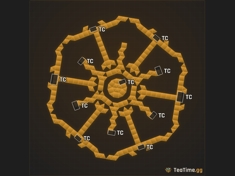 Foundation footprint of Octagon Dynamo