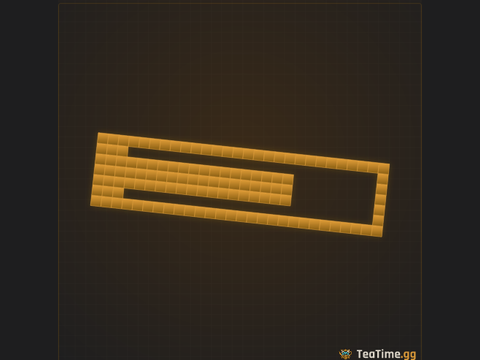 Foundation footprint of Loot Alley