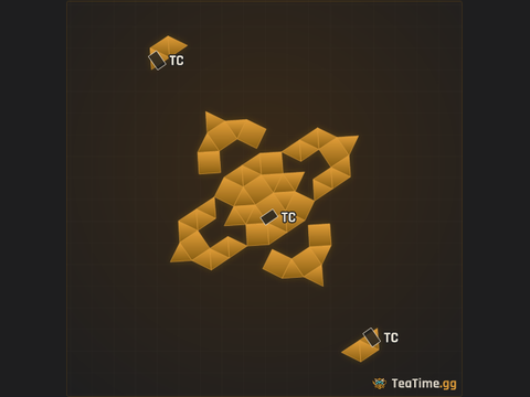 Foundation footprint of Masonry Hearth