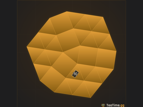 Foundation footprint of The Tin Acorn