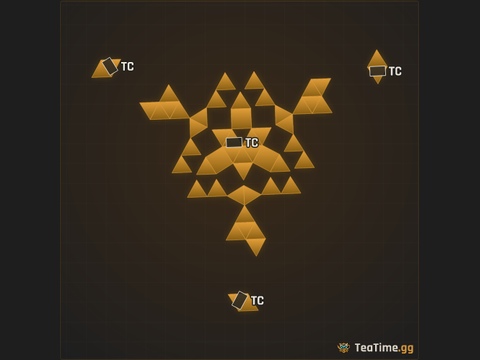 Foundation footprint of Aperta V2