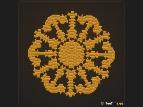 Foundation footprint of Lace Wheel
